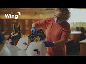 Library books delivered by drone to students in Virginia during COVID-19