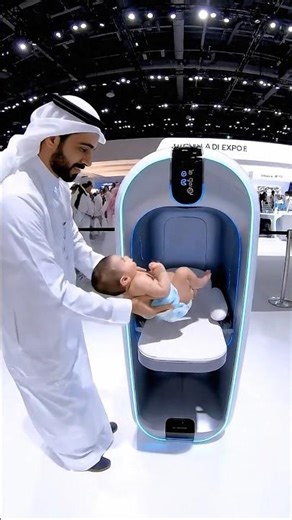 Dubai’s Newest AI Diaper Changer Will Shock You👶 AI Baby Diaper Changer 3.0💇‍♀️Dubais Future Is here