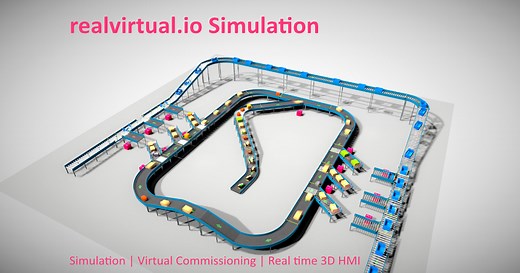 realvirtual.io Simulation 6 | Modeling | Unity Asset Store