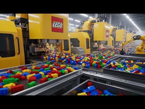 Inside the LEGO Factory: How LEGO Bricks Are Made (Full Process)