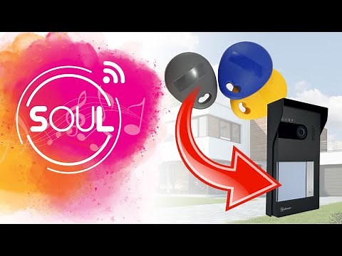 Programmation et utilisation des badges sur la platine de rue d'un kit vidéo SOUL Golmar