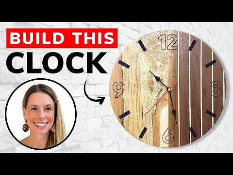 How To Make A Wooden Clock (3 Versions) // DIY Woodworking