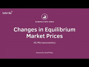 Changes in Market Equilibrium Price