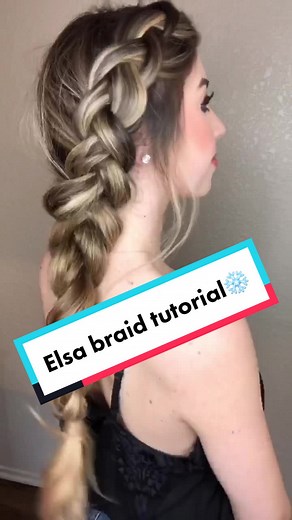 Elsa Braid Tutorial for Frozen Inspired Hairstyles
