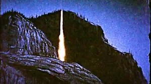 The Original Yosemite Firefall Was a Bonfire Pushed Off a Cliff