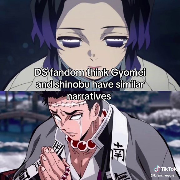 Narratives go brrr #demonslayer #shinobu #gyomei #animefyp | shinobu kocho