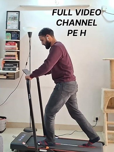 Lifelong Walking Pad Treadmill Review | Under Desk Walking Machine | 8Km/Hr Speed Test