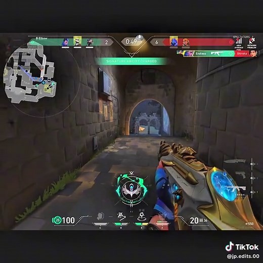 gotta lag at the best time #valorant #gaming #fyp