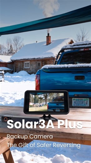 AUTO-VOX on Instagram: "This Christmas, give a gift that makes every drive safer. Solar 3A Plus brings clear HD vision and easy wireless setup for everyday reversing. A thoughtful choice for family, parents, or yourself. Our Christmas event is now live. Check our bio for more. #RVLife #ChristmasGiftIdeas #WF4 #RVDriving #DrivingSafety #AutoVox #roadtrips"