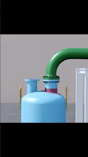 Gas Outlet Nozzle Piping and Supporting - Using Spring Support