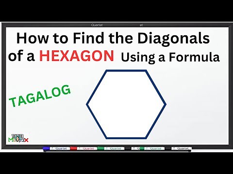 How to Find the Diagonals of A Hexagon Using Formula - Learn with Teacher Mathrix