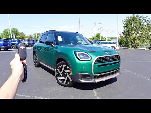 2025 Mini Countryman S ALL4 Iconic: Start Up, Walkaround Test Drive and Review