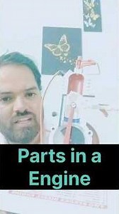 Car Engine Parts & Their Functions | Full Engine Explained #Engineparts #piston #automobile