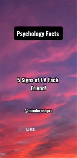 5 Signs of f A Fack Friend! Psychology Facts #shorts #psychologyfacts