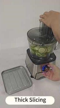 Magiccos food processor slicing and shredding demo