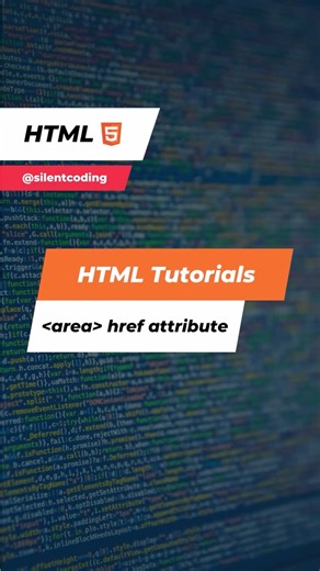 HTML area href attribute | Silent Coding #html #html5 #htmltutorial #frontend #coding