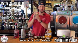 4.4K views · 135 reactions | Celebrate Key West Rum Fest with our Signature Rum Fest Cocktail The Sloppy Joe’s Prohibition Punch Matty is a pro and knows how to make this refreshing cocktail with a punch #keywestrumfest #papaspilar #authenticsloppys #sloppyjoesbar #stillthebestpartyintown | Sloppy Joe's Bar | Facebook