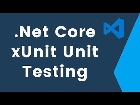 .Net Core xUnit Testing Tutorial