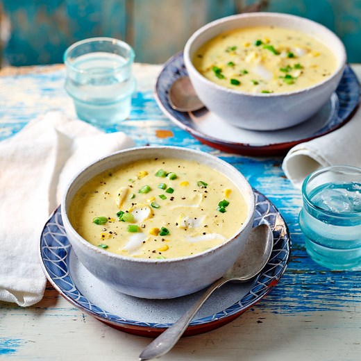 Ready in 20min: Smoked Haddock Sweetcorn Chowder recipe