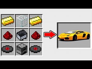 LAMBORGHINI SPORTWAGEN CRAFTEN IN MINECRAFT