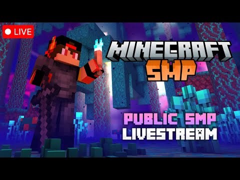 Minecraft Public Smp Live | 24/7 Public Server | Java + Pe ( Free Server )