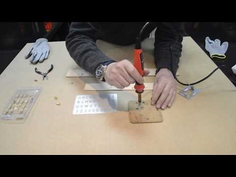 Using the Amtech Pyrography Wood Marking Kit