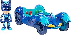PJ Masks Vehicle, Cat-Car & Catboy Figure, Kids Toys for Ages 3 Up by Just Play