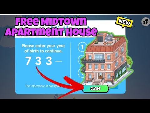 New Update! Free Midtown Apartment House! Toca Life World | Free Code