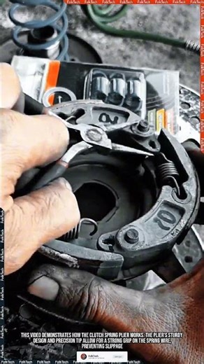 Clutch Spring Plier Tool: Centrifugal Clutch Removal Precision Innovation #tool #tools #innovation