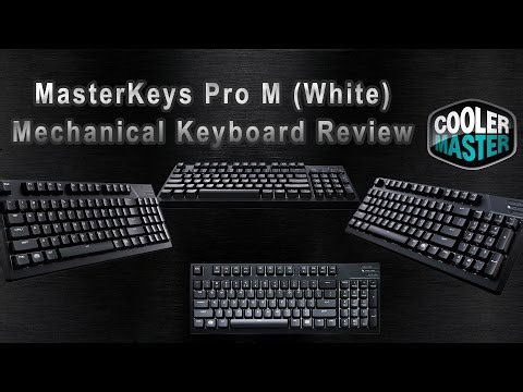 Cooler Master MasterKeys Pro M White LED