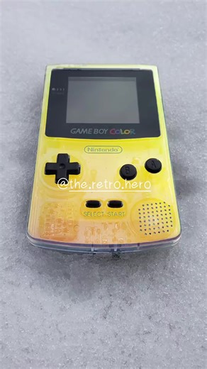 From busted to beautiful! ✨ This refurbished Game Boy Color is ready for a new adventure. Who’s feeling nostalgic? #RetroGaming #GameBoyColor #Restoration