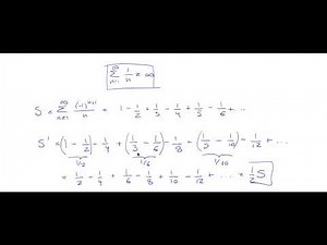 Calculus - Unit 4.3 - Absolute convergence and alternating series