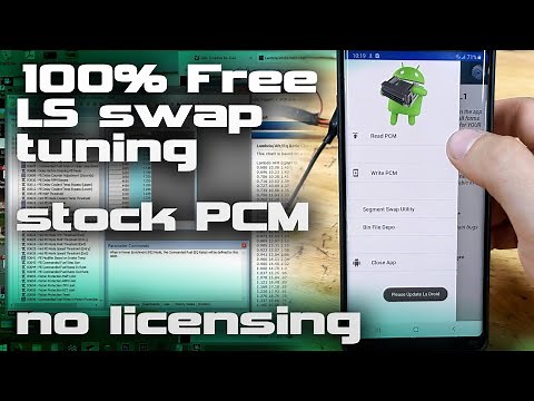 Free LS tuning via bluetooth with LS-Droid - VATS delete, PE, efans, etc