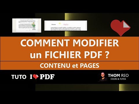 Comment MODIFIER un fichier PDF en ligne ? / Tutoriel I Love PDF