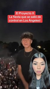 Un chico en Los Ángeles recreó que proyecto X a esta fiesta llegaron más de 3,000 personas. #poyectox #party #proyectx #losangeles #la #descontrol #hallowenparty #caprijones @Capri Jones #fiesta #fiestaparty #woodlandhills | Josie González
