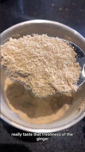HOW TO MAKE FRESH GINGER POWDER | TheRecipeConnoisseur