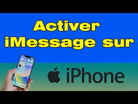 Comment activer iMessage sur iPhone