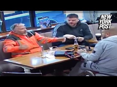 Watch the Shocking Moment Pint Glass Mysteriously Explodes in a 'Haunted' Pub | New York Post