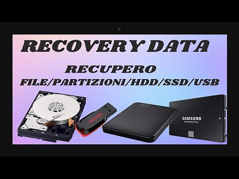 RECOVERY DATA: RECUPERA FILE DA PARTIZIONI/HDD/SSD/USB/SD!!!