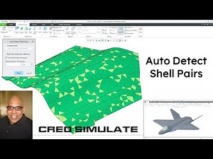 Creo Simulate - Auto Detect Shell Pairs | Idealizations