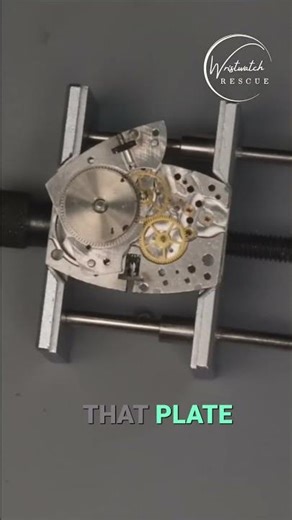 Watch wheels stuck in Jewels ! #thewatchpreserve #watchmaking #science