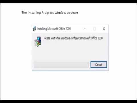 Installing Word 2000 on Windows 10