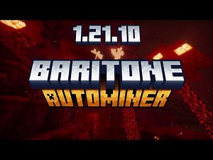 How To Download & Install Baritone Autominer 1.21.10