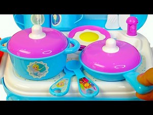 Disney Frozen Kitchen Playset 8 Minutes Satisfying with Unboxing Kitchen Appliance Box