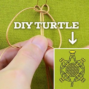183K views · 5.9K reactions | DIY Macrame Turtle  Cute keychain, pendant, earrings  Watch more craft videos ➡️ https://www.youtube.com/macrameschool/videos | Macrame School | Facebook