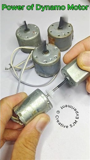 Power of Dynamo Motor • Dc Motor | #dcmotor #tech #youtubeshorts #dcmotorproject