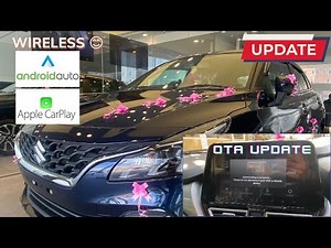 Baleno 2022 update - How to Upgrade to WIRELESS Android Auto/Apple Carplay | Wireless Android Auto