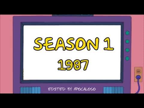 The Simpsons SEASON 1 EPISODE 1 1987