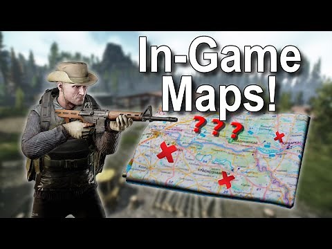 In-Game, Interactive... 3 Different Types of Maps for Tarkov - Beginner Guide