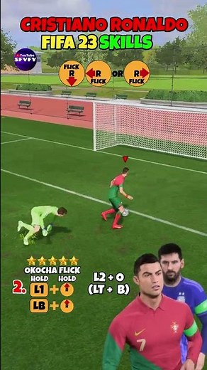 Ronaldo Skills with FIFA 23 Skill Moves